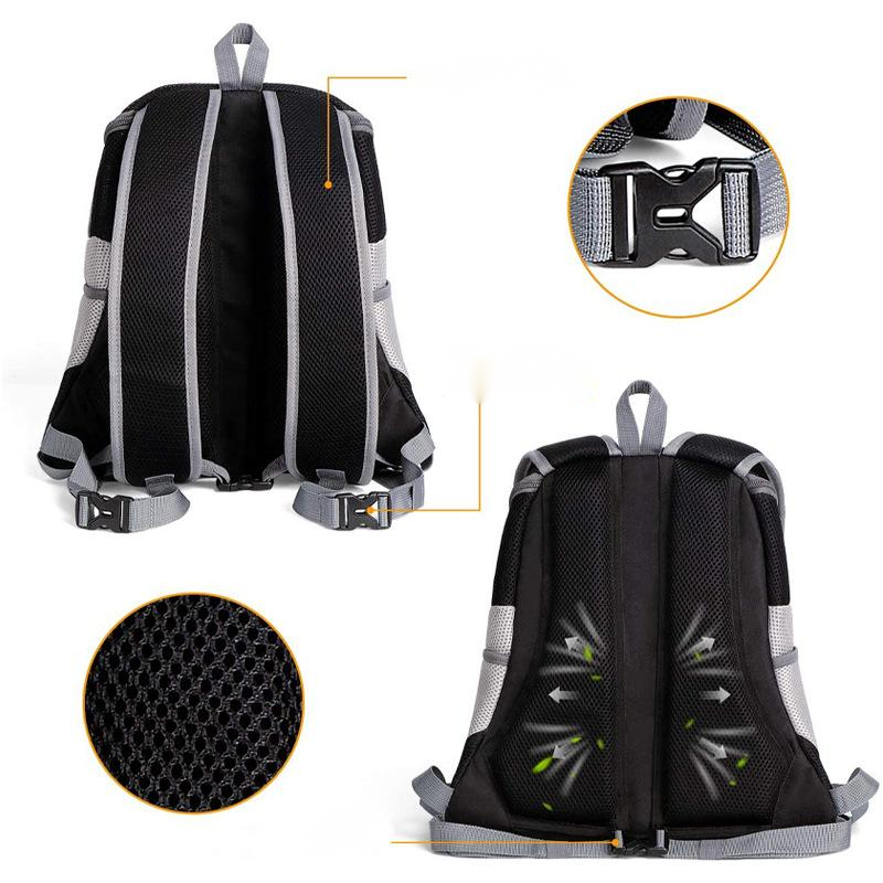 Outing Carrying Bag For Cats And Dogs Outcropping Breathable Shoulder Mesh Pet Bag