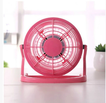 New Mini Portable Super Mute USB Fan Desk Cooling Laptop Notebook PC Fan Cooler Drop Shipping