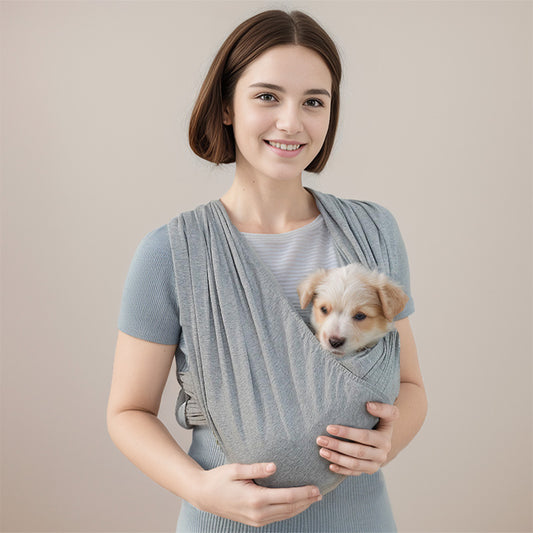 Pet Play Walking Carrying Case Adjustable Baby Sling Travel Bag