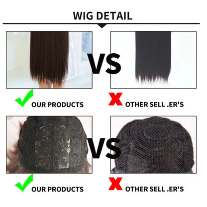 AA Hair Front Wig Womens Brazilian Human Long Curly Lace Wavy Hair Wigs US 2026