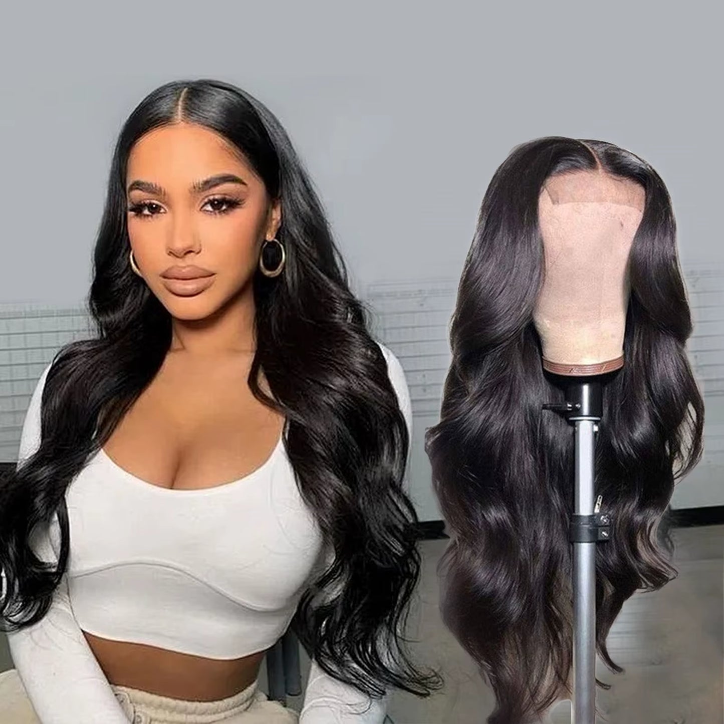 Lace Front Wig for Women with Long Curly Hair and Big Wave Curly Hair Fashion Lace Wig Decoration Festival Cosplay Party Wear