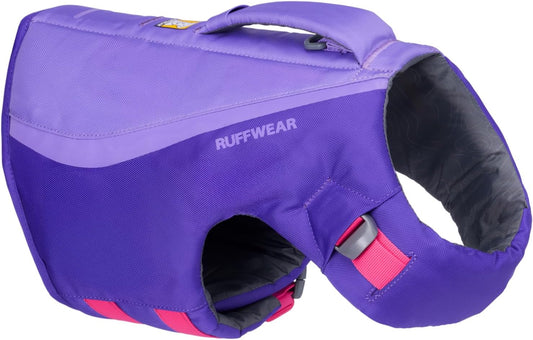 , Float Coat Dog Life Jacket, Premium Buoyancy Swim Vest with Lift Handle, Secure Fit & Reflective Trim, Adjustable Flotation for Swimming, Boating, & Outdoor Adventures, Blue Dusk, X-Small