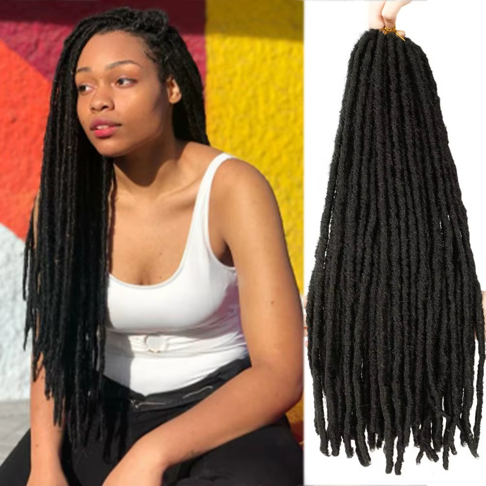 Synthetic Faux Locs Crochet Braids Hair Dreadlocks Knotless Hook Dreads Ombre Color Braiding Hair Extensions for Women X-TRESS