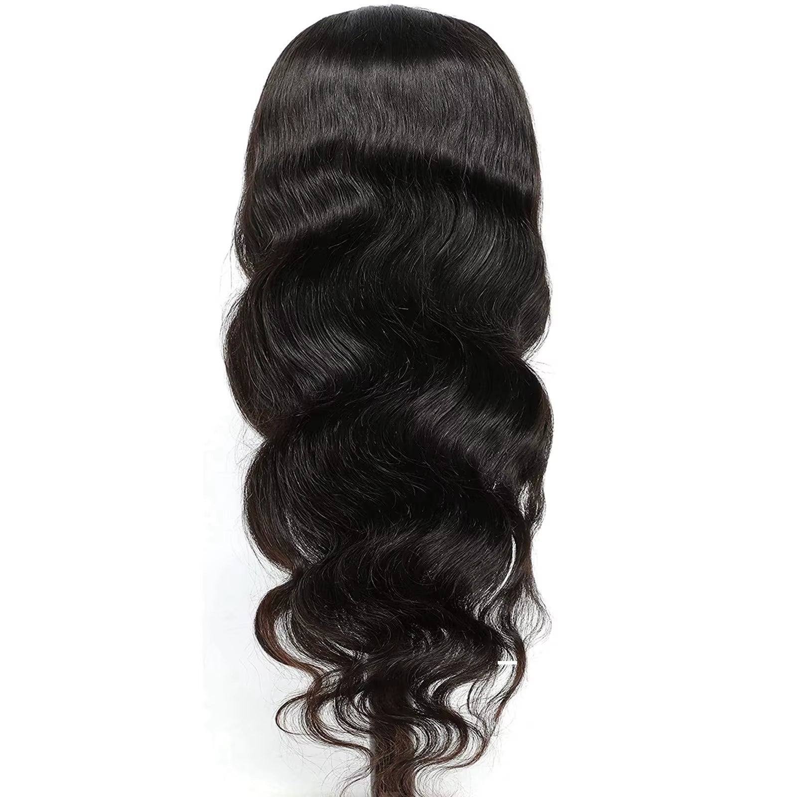 68Cm Women'S Long Wavy Wig Middle Part Big Wave Synthetic Hair Wig Natural Fluffy for Daily Party Use Para Uso Diario Y Fiestas