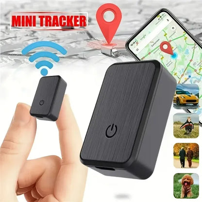 Portable Magnetic GPS Vehicle Locator - Instant Hidden Car Locator With Rechargeable Battery, Suitable For Seniors And Assets, Black