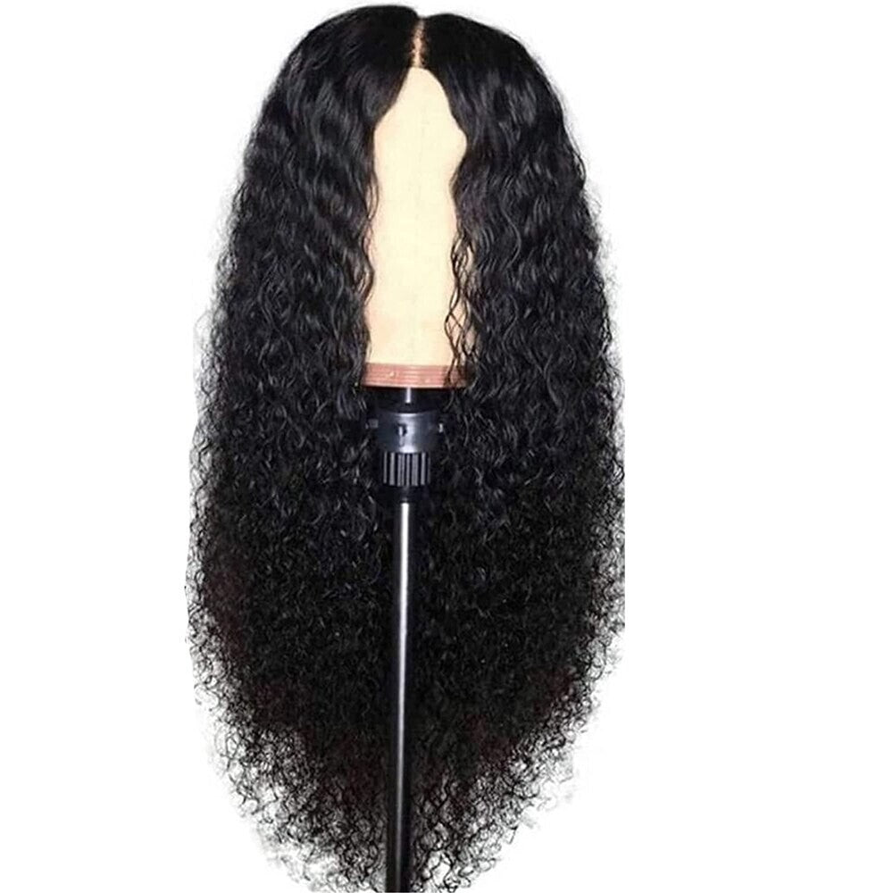 AA Hair Front Wig Womens Brazilian Human Long Curly Lace Wavy Hair Wigs US 2026