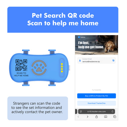 11.5X10.9X4.8 4G Dog Cat GPS Tracker - Waterproof Smart Locator With IOS Android App, Live Tracking & Light Sound Search, Free Trial Included
