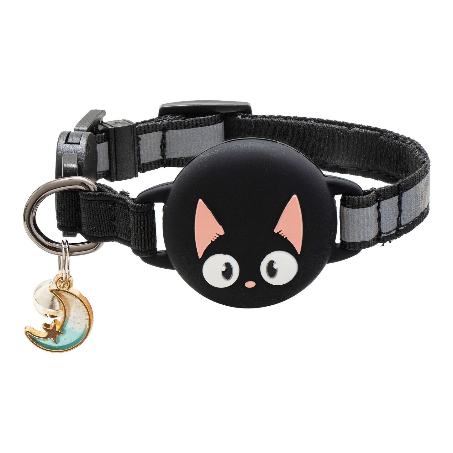 Reflective Cat Collar Positioning Dog Tracker Silicone Case